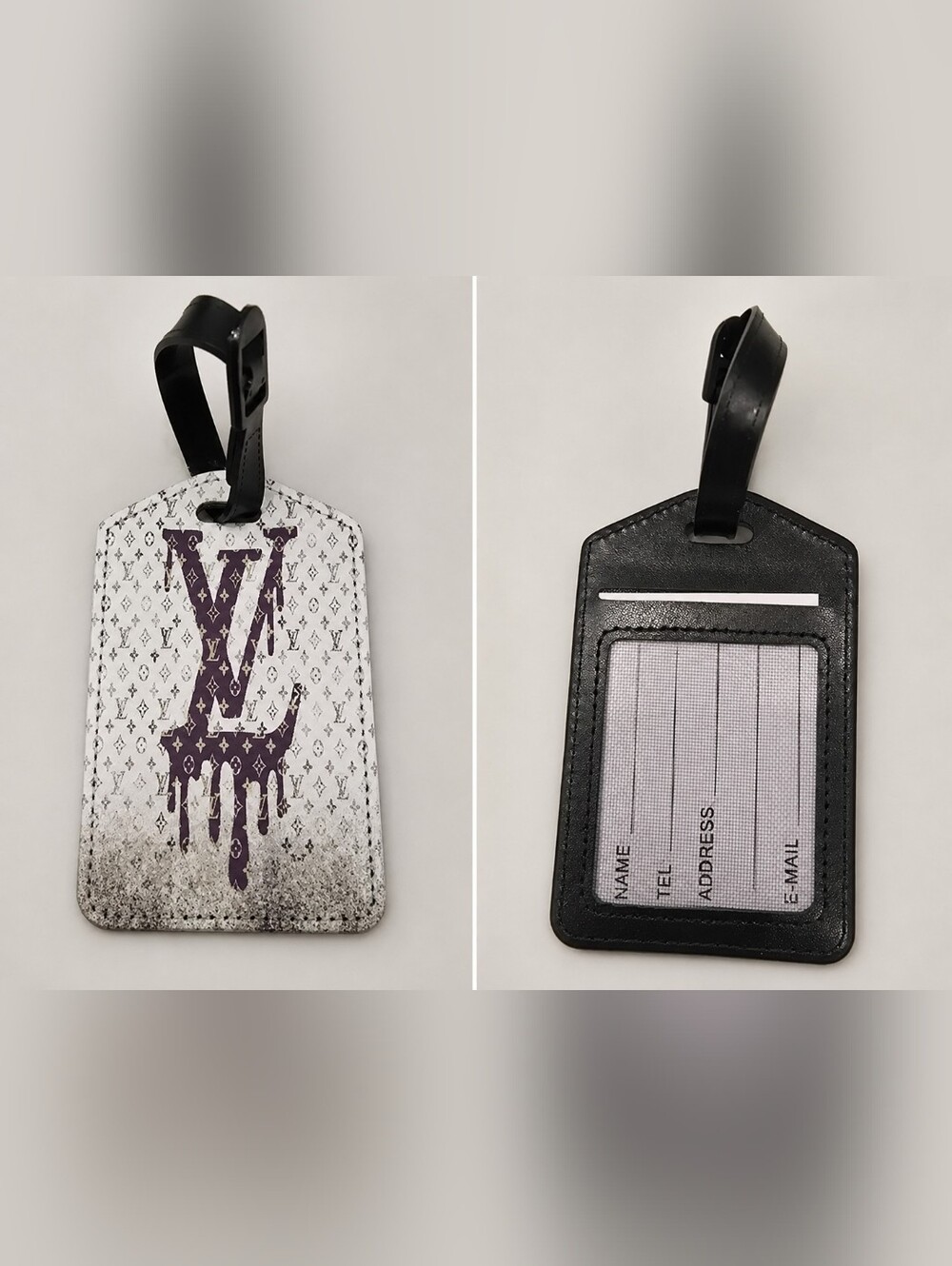 Luggage Tag With Black Strap